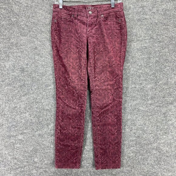 LOFT Pants - 5 For $40 LOFT Pants Women's 26/2P Pink Modern Skinny Low-Rise Floral Print